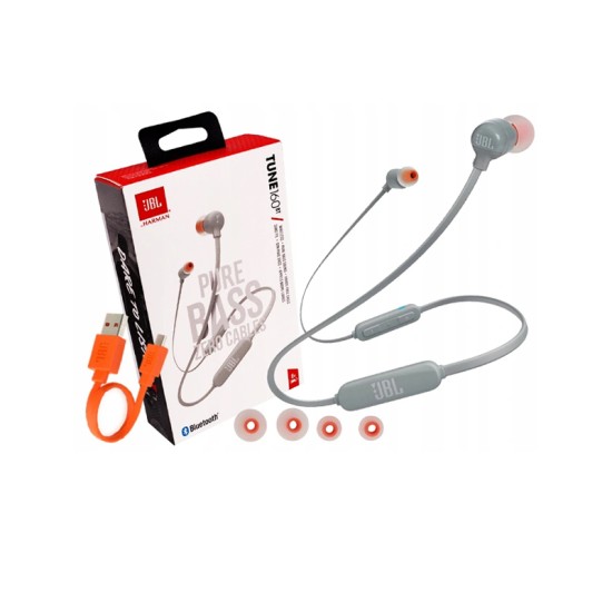 JBL EARPHONE TUNE T160/160BT GRAY